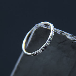 Buddha Gift 925 Sterling Silver Luck Koi Fish Wealth Ring