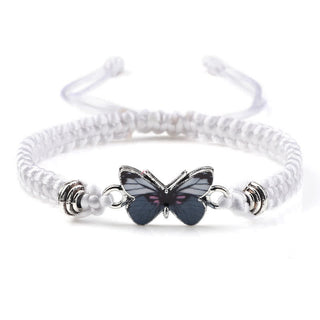 Buddha Gift Butterfly Freedom Love String Charm Bracelet