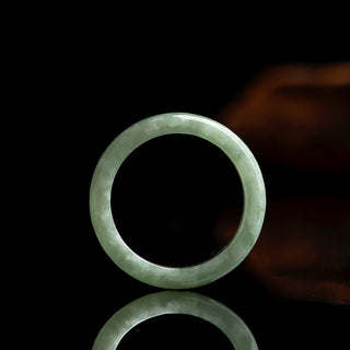 Buddha Gift Natural Jade Prosperity Abundance Ring