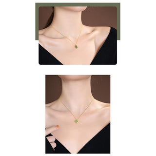 Buddha Gift 925 Sterling Silver Natural Hetian Jade Cyan Jade Luck Laughing Buddha Butterfly Necklace Pendant