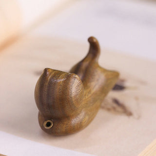 Buddha Gift Green Sandalwood Cute Cat Pattern Soothing Stick Incense Burner Decoration