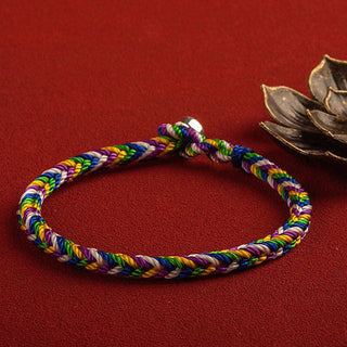 Buddha Gift "May everything go your way" Lucky Multicolored Bracelet