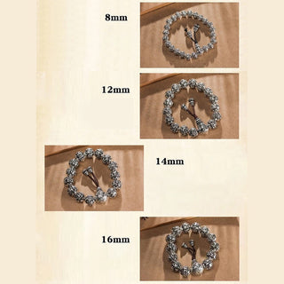 Buddha Gift Tibetan Om Mani Padme Hum Carved Alloy Beads Amulet Bracelet