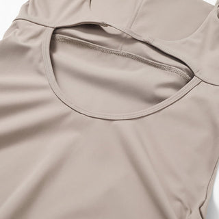 Buddha Gift Solid Backless Tennis Yoga Women Sports Dress