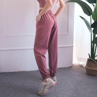 Buddha Gift High Waist Fitness Yoga Sports Jogger Track Pants With Pockets Sweatpants