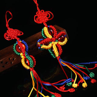 Buddha Gift Tibetan Blessing Lucky Vajra Knot Decoration