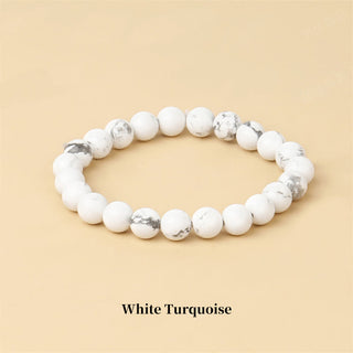 Buddha Gift Natural Stone Quartz Healing Beads Bracelet