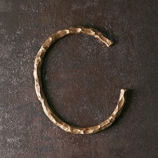 Buddha Gift Tibetan Bump Texture Copper Luck Cuff Bracelet Bangle