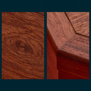 Buddha Gift Antique Flower Leaf Handmade Rosewood Jewelry Storage Box Wooden Gift Organizer Box