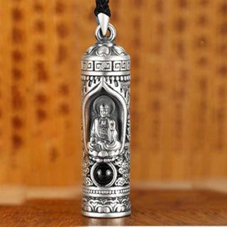 Buddha Gift Chinese Zodiac Natal Buddha Projection Prosperity Necklace Pendant
