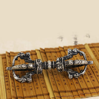 Buddha Gift Tibetan Meditation Bell and Vajra Dorje Copper Decoration Set