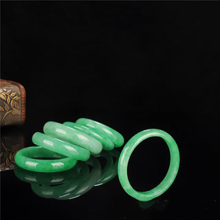 Buddha Gift Jade Healing Abundance Protection Bracelet Bangle