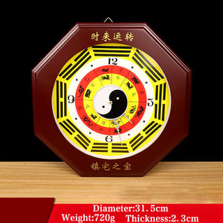 Buddha Gift Feng Shui Bagua Map Balance Energy Map Wall Clock