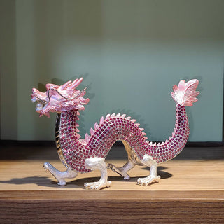 Buddha Gift Handmade Feng Shui Dragon Luck Success Home Decoration