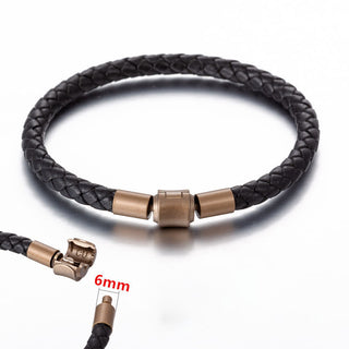 Buddha Gift Vintage Leather Rope Luck Braid String Bracelet