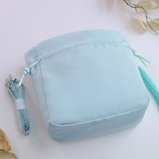 Buddha Gift Suzhou Embroidery Rabbit Lotus Epiphyllum Peony Magnolia Silk Tote Crossbody Bag Shoulder Bag Handbag