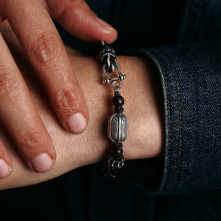 Buddha Gift 925 Sterling Silver Koi Fish Wealth Reincarnation Knot Braid String Bracelet