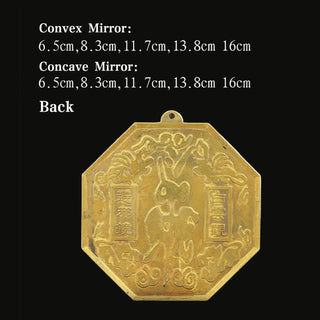 Buddha Gift Feng Shui Bagua Map Copper Balance Energy Map