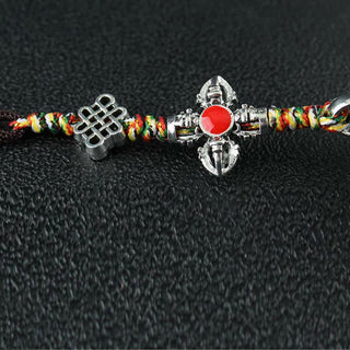 Buddha Gift Tibet Om Mani Padme Hum Prayer Wheel Peace Rotatable Bag Car Hanging Decoration