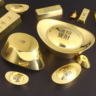 Buddha Gift FengShui Attracting Wealth Copper Decoration