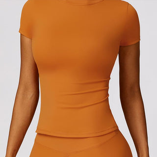 Buddha Gift Women Short Sleeve T-Shirt Top High Waist Leggings Pants For Sports Yoga