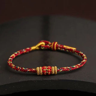 Buddha Gift Handmade Colorful Rope King Kong Knot Braided Luck Bracelet