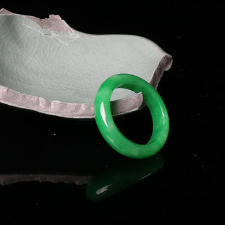 Buddha Gift  Jade Abundance Luck Ring