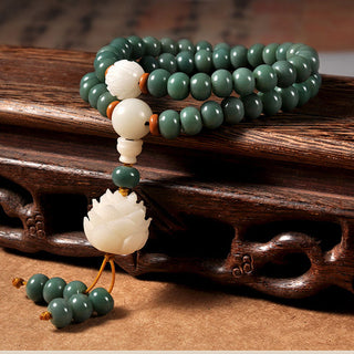 Buddha Gift Lotus Cyan Bodhi Seed Success Bracelet