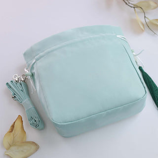 Buddha Gift Suzhou Embroidery Rabbit Lotus Epiphyllum Peony Magnolia Silk Tote Crossbody Bag Shoulder Bag Handbag