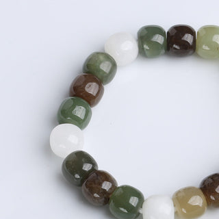 Buddha Gift Gradient Jade Luck Blessing Bracelet