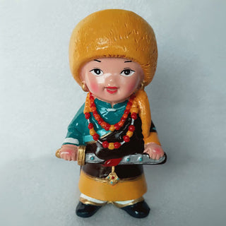 Buddha Gift Hand Painted Tibetan Figures Creative Home Office Car Decoration Ornament