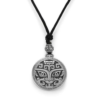 Buddha Gift Lucky FengShui Mythological Creature Taotie Wealth Necklace Pendant