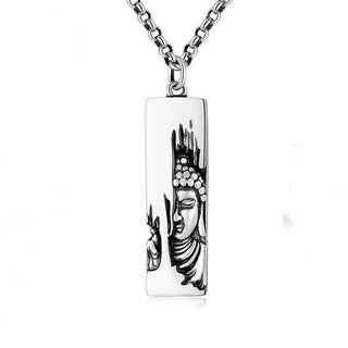 Buddha Gift Tathagata Buddha Strength Protection Amulet Lucky Pendant Necklace