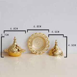 Buddha Gift Tibetan Gold Mini Meditation Incense Burner
