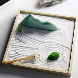 Buddha Gift Rocks Landscape Meditation Enlightenment Zen Garden Decoration