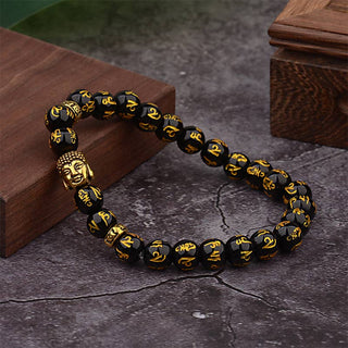Buddha Gift Tibetan Buddha Mantra Amulet Bracelet