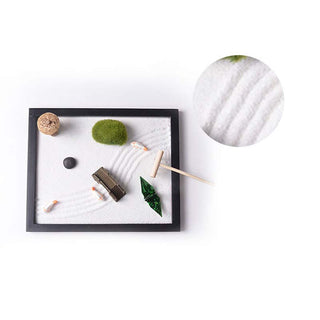Buddha Gift Koi Fish Small Bridge Grass Landscape Peace Meditation Zen Garden Decoration