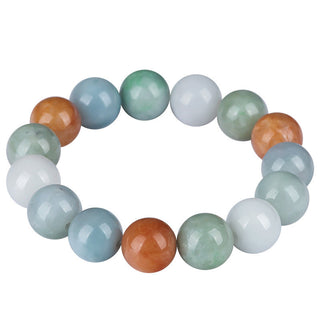 Buddha Gift Natural Jade Healing Protection Bracelet