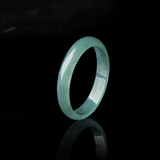 Buddha Gift Natural Jade Prosperity Protection Ring