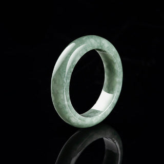 Buddha Gift Natural Jade Abundance Healing Ring