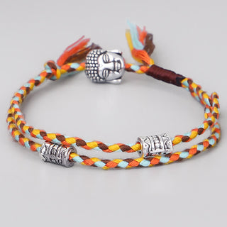 Buddha Gift  Head Serenity String Bracelet