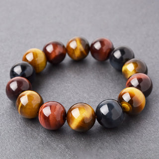 Buddha Gift Natural Tiger Eye Positive Protection Bracelet