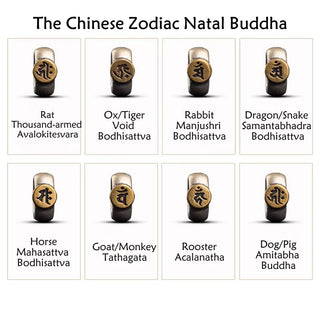 Buddha Gift Handmade Tibetan 925 Sterling Silver Chinese Zodiac Natal Buddha Zakiram Goddess of Wealth Protection Multicolored Rope Braided Bracelet