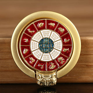 Buddha Gift Tibetan Om Mani Padme Hum Peace Phone Ring Bracket Universal Phone Holder Decorations