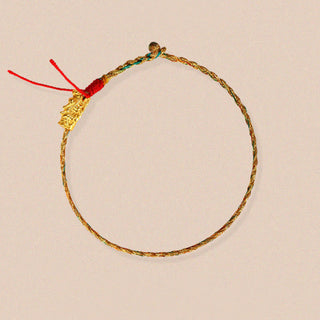 Buddha Gift Year of the Dragon Handmade Colorful Dragon Carved Success Braided Bracelet (Extra 30% Off | USE CODE: FS30)