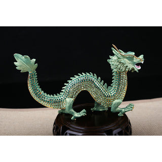 Buddha Gift Handmade Feng Shui Dragon Luck Success Home Decoration