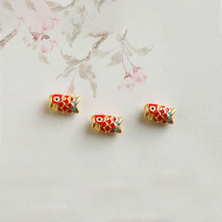 Buddha Gift 999 Gold Koi Fish Natural Garnet Protection Bracelet