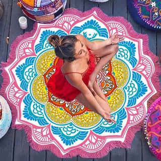Buddha Gift Tibetan Mandala Harmony Mat Decoration