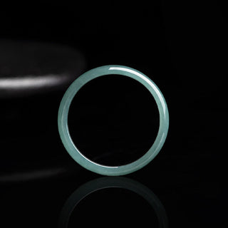 Buddha Gift Natural Jade Prosperity Protection Ring