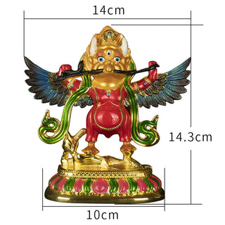 Buddha Gift Tibet Garuda Bird Alloy Keep Evil Spirits Away Home Decoration